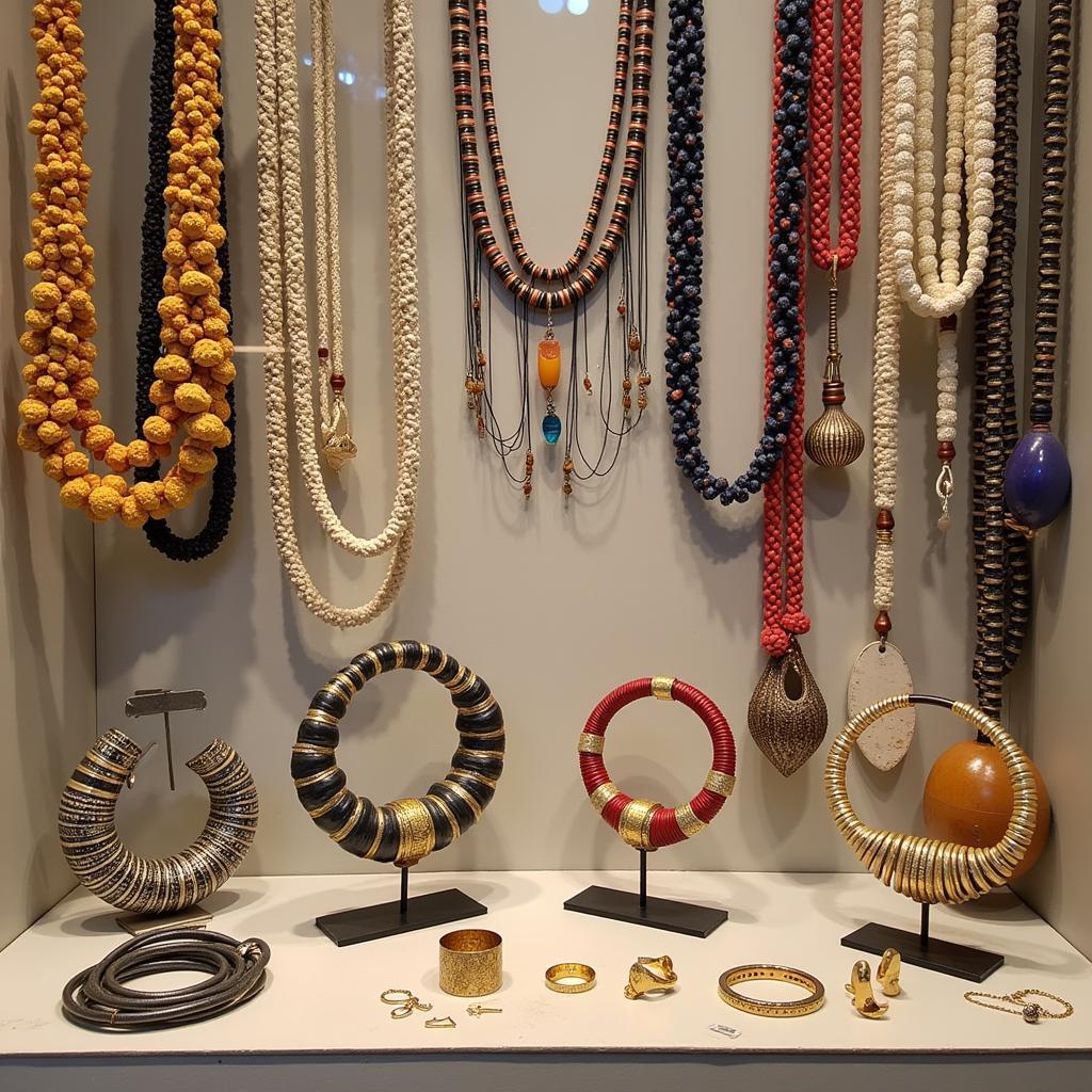 Variety of Ghanaian Jewelry