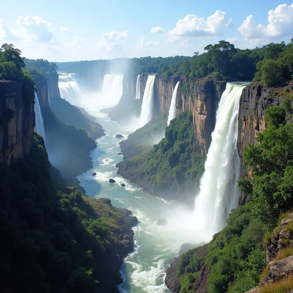 Victoria Falls in Zimbabwe