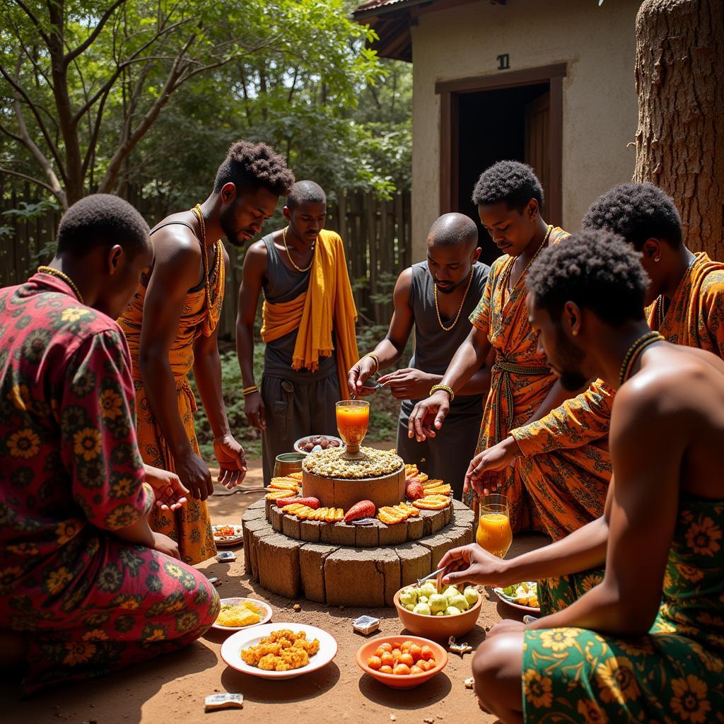 West African Ancestral Spirit Ritual