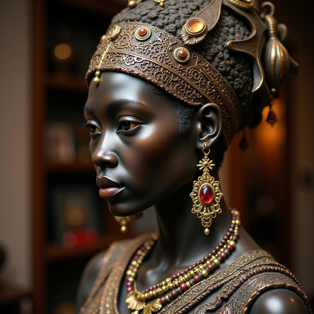 West African Bronze Sculpture