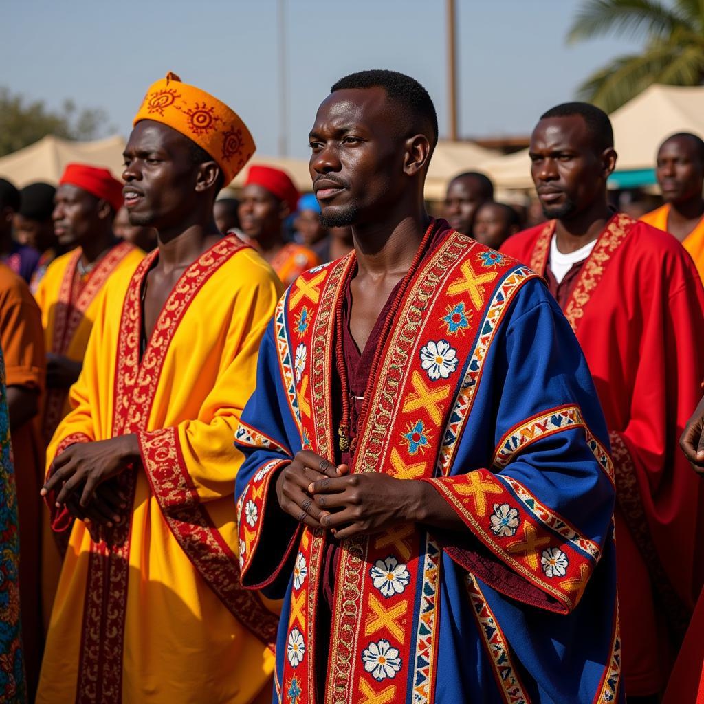 West African Ceremonial Robes