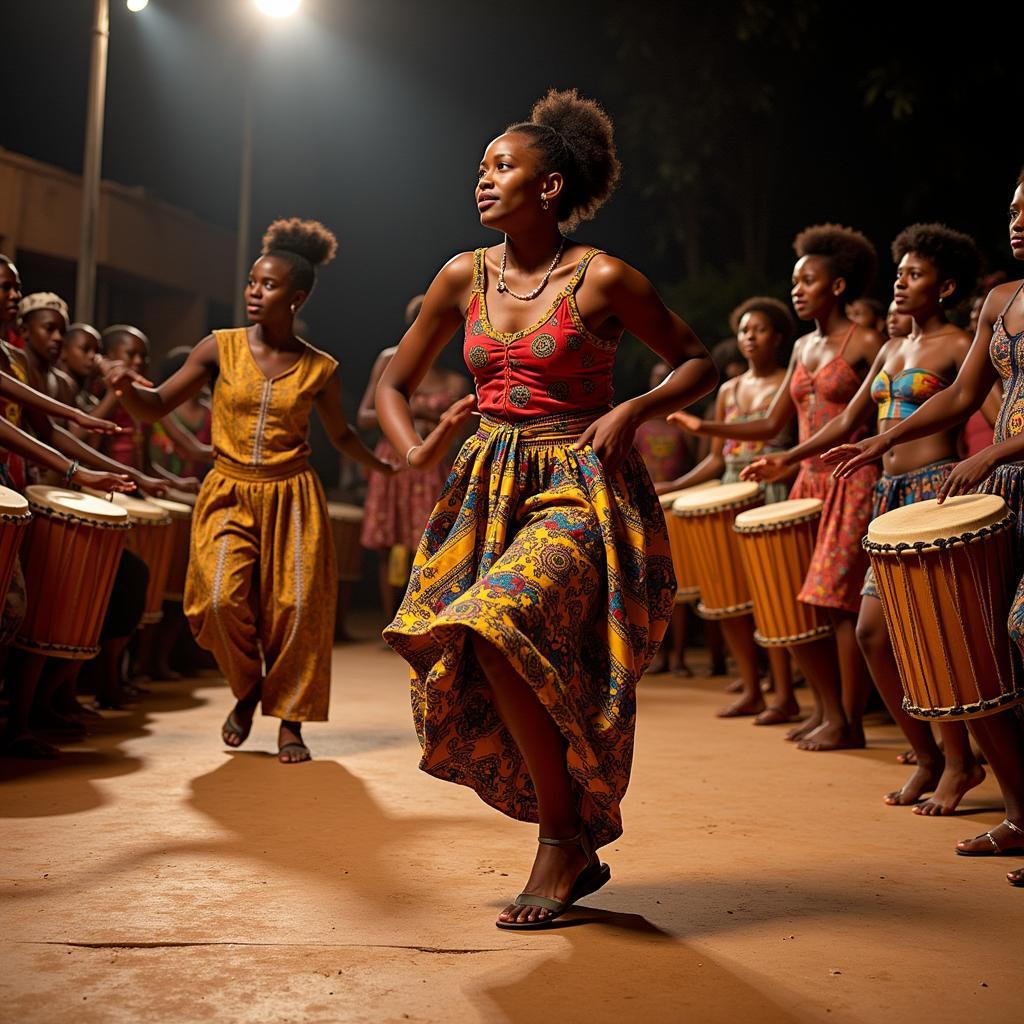 West African Dance and Drum Performance