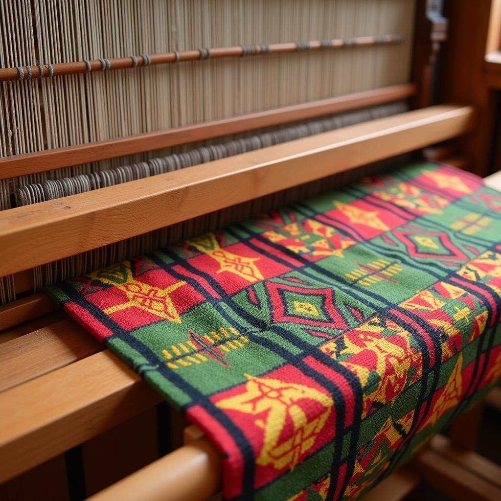 West African Kente Cloth