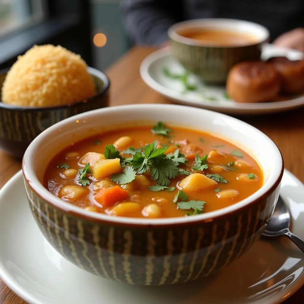 West African Peanut Soup in Singapore