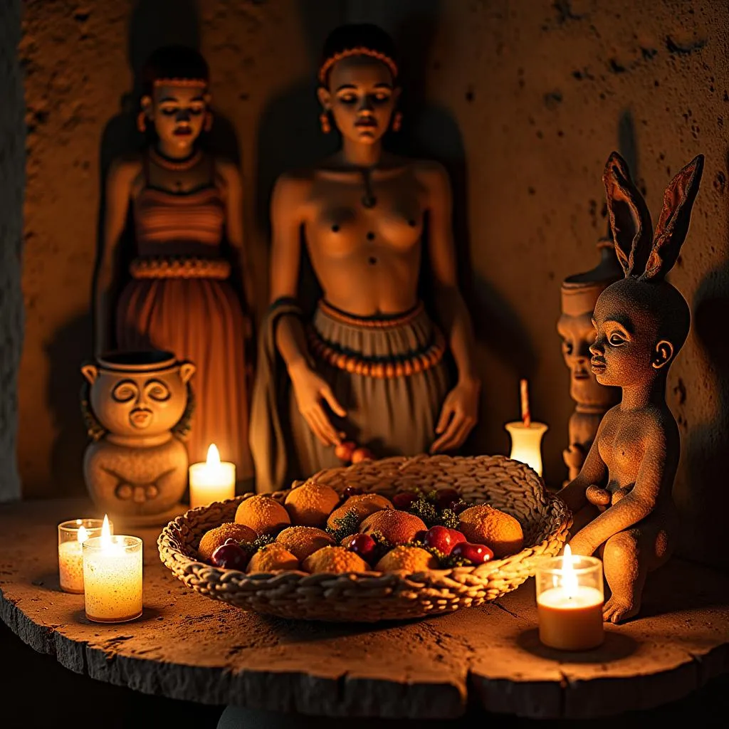 West African Voodoo Altar