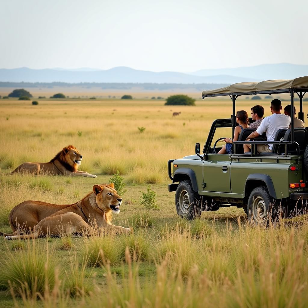 Embark on a thrilling wildlife safari in Maradoa