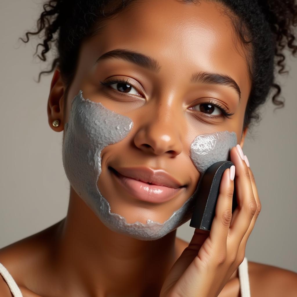 Gentle Cleansing with African Black Soap