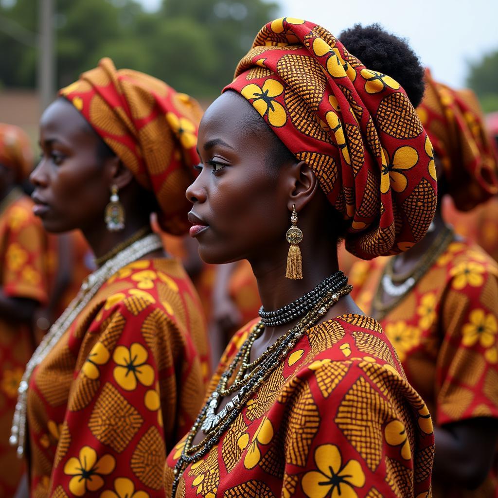 African Ceremony Attire