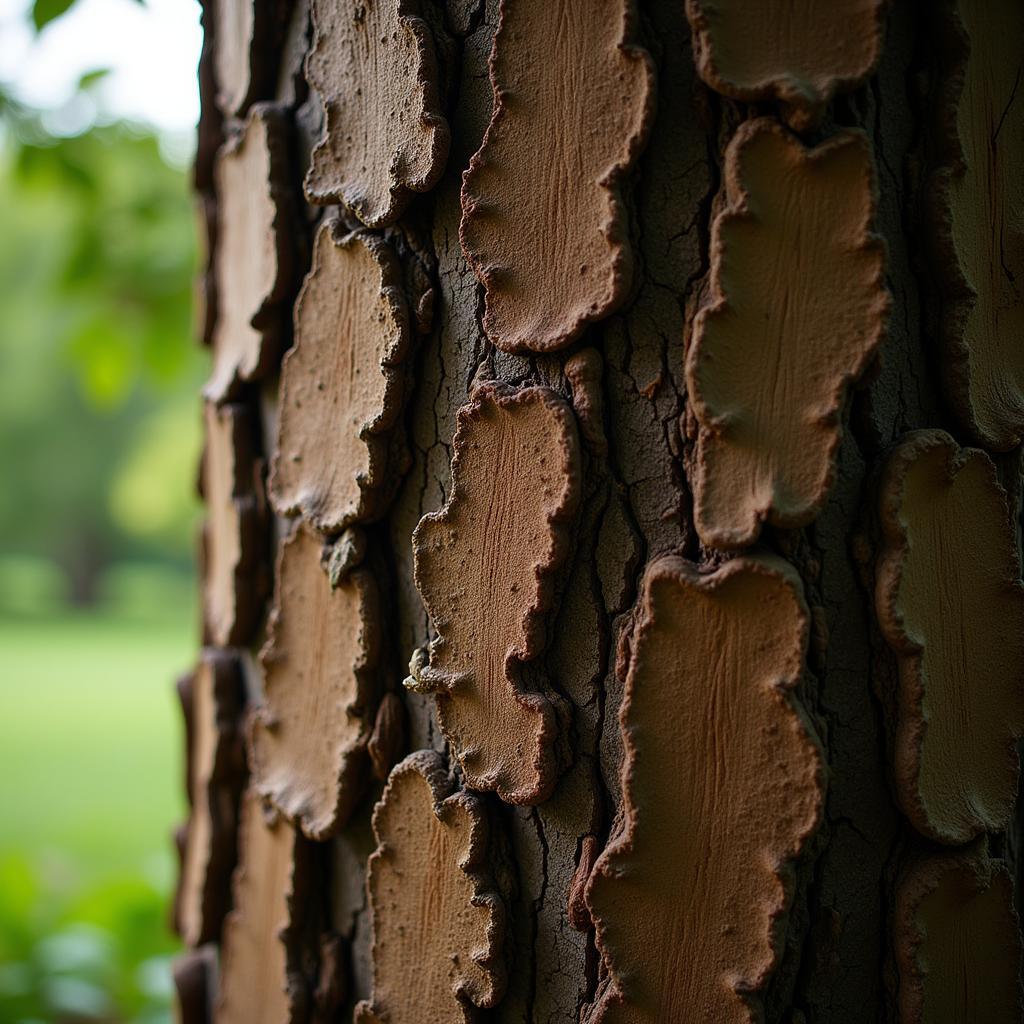 African Yohimbe tree bark