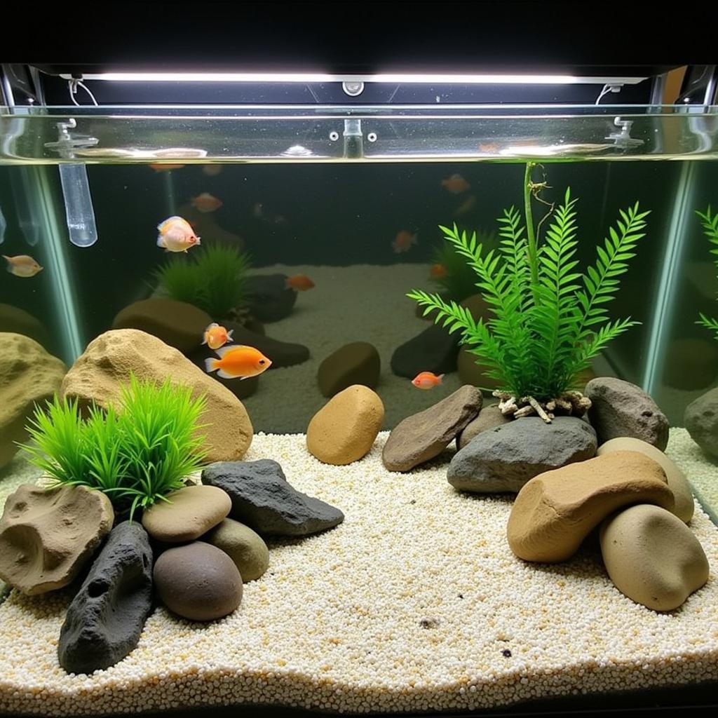 Ideal 5-Gallon Cichlid Tank Setup