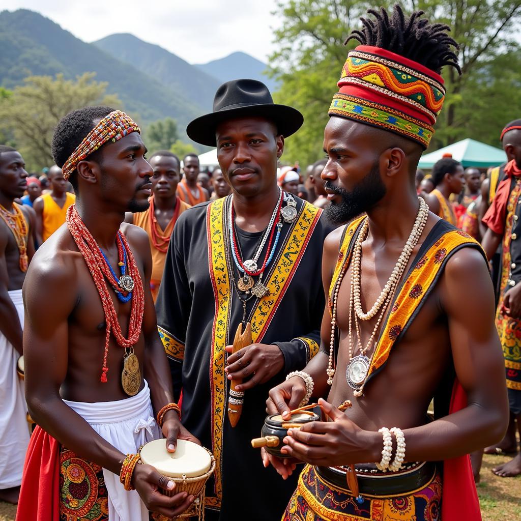 Abkhazian African Descendant Cultural Ceremony