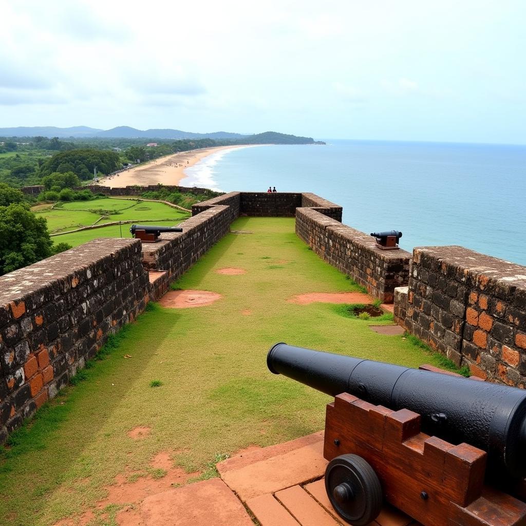 Accra's historical forts and castles, remnants of the colonial era