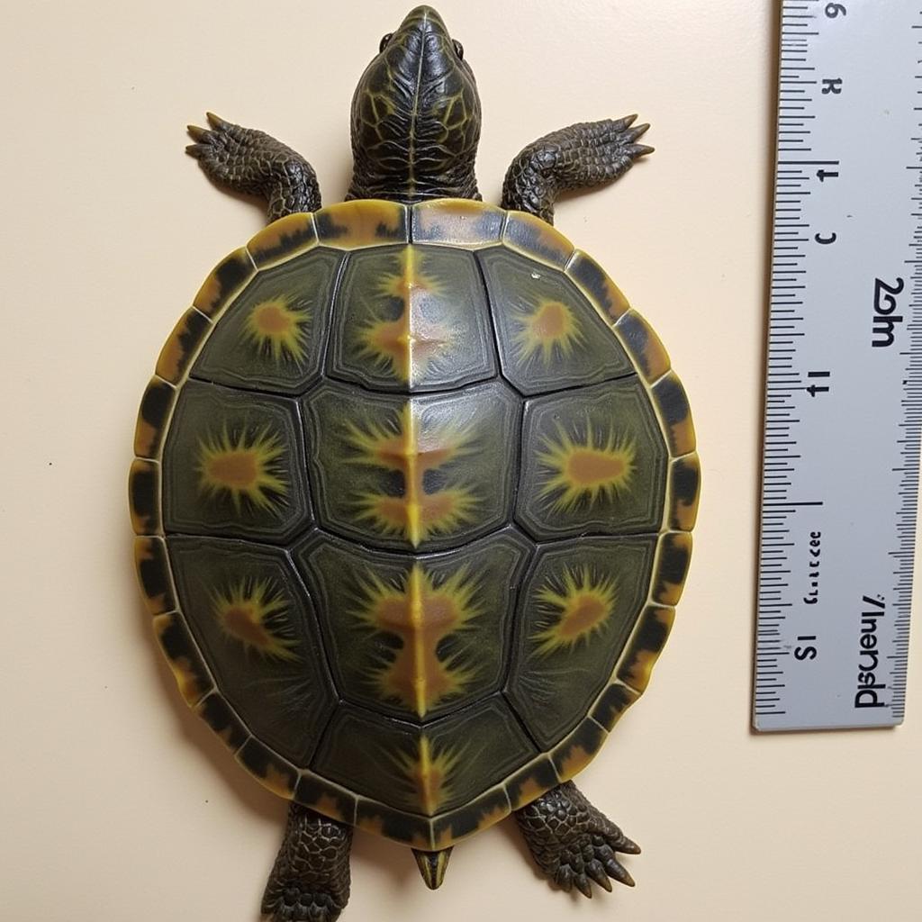 Adult African Aquatic Sideneck Turtle Size Comparison