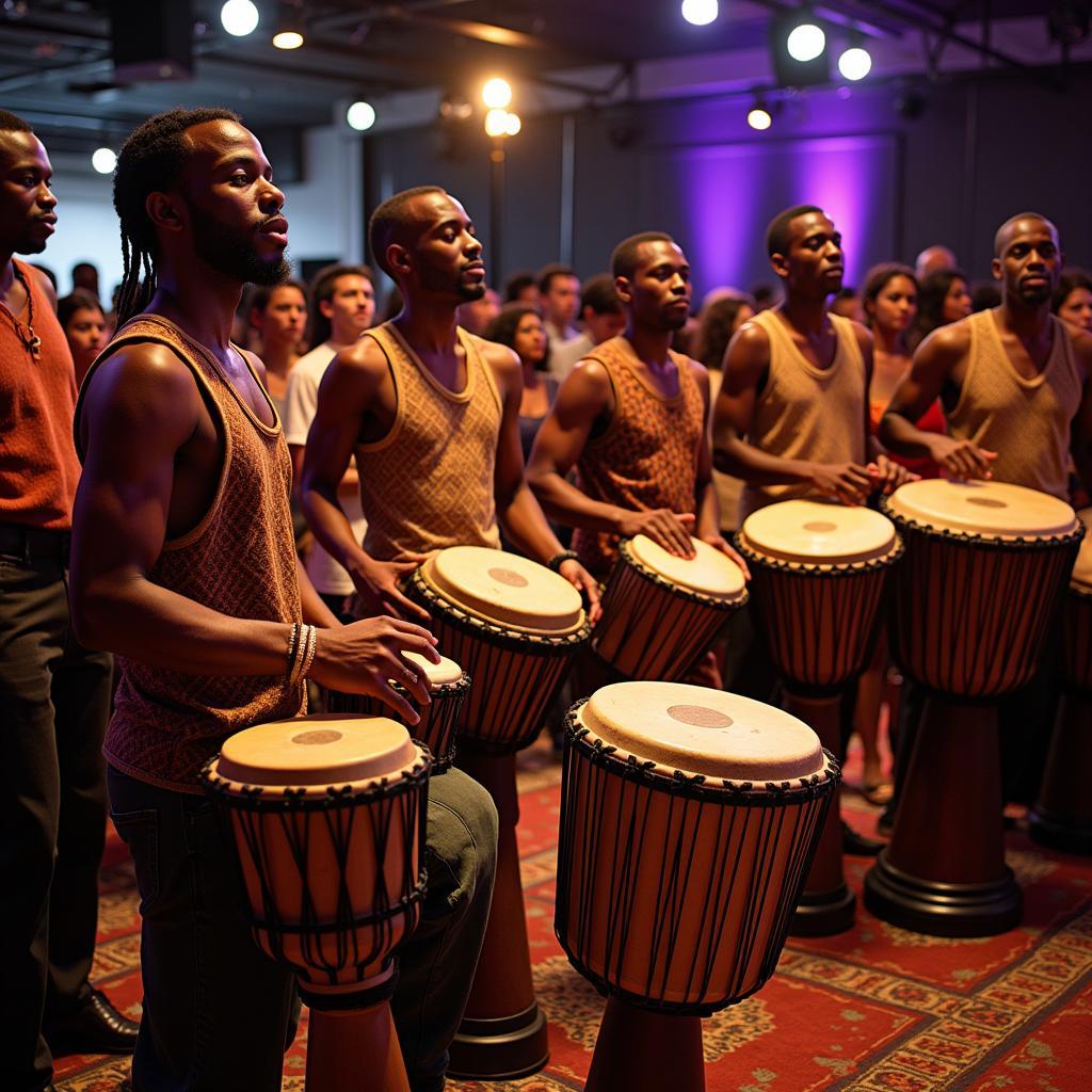 Advanced African Drumming Performance