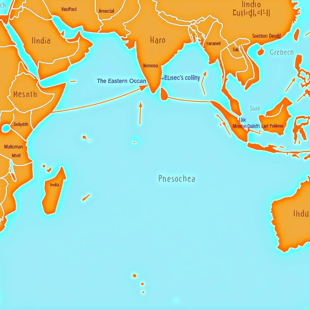 Historical Trade Routes between Africa and India