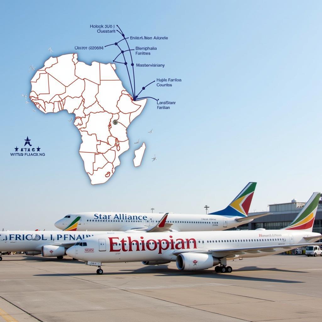 African Airlines in Star Alliance