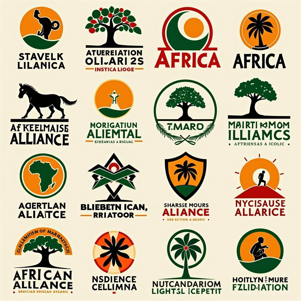 Color and Symbolism in African Alliance Logos