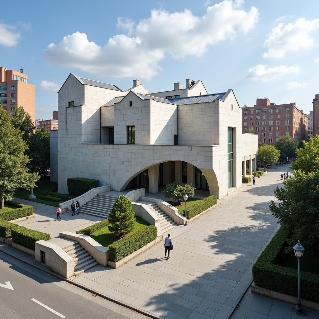 Exterior of the African American Art Museum Philadelphia