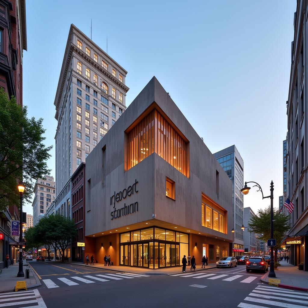 African American Art Museum San Francisco Exterior