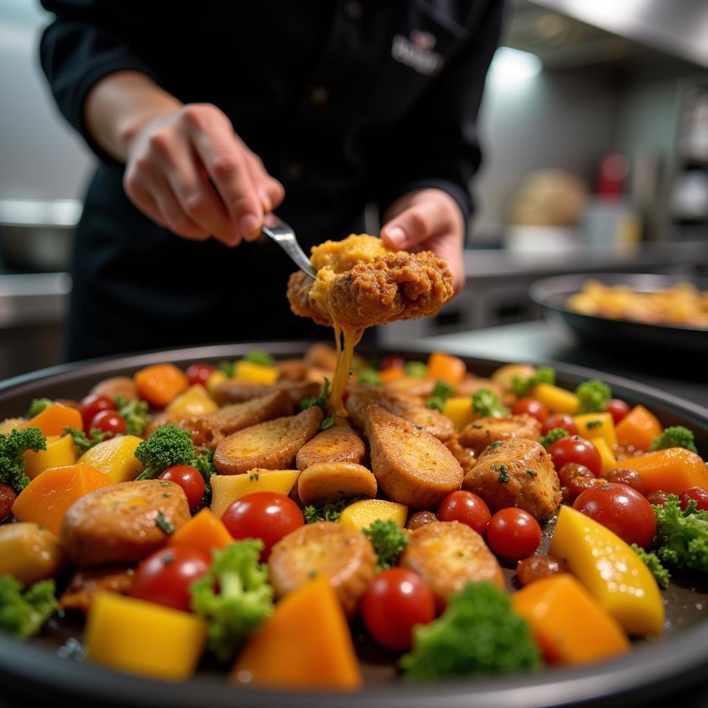 African American Caterer in Raleigh, NC Preparing Soul Food