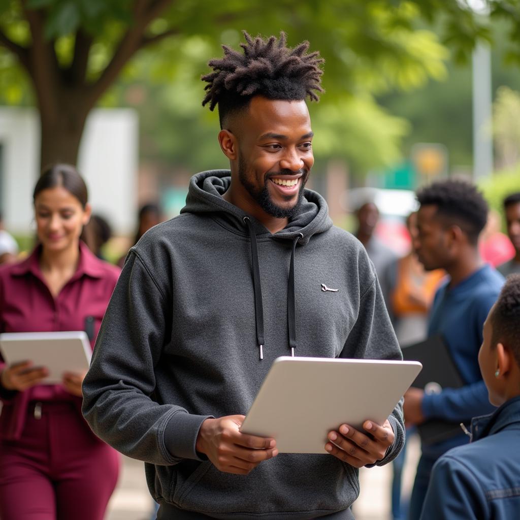 African American CEO Giving Back to the Community