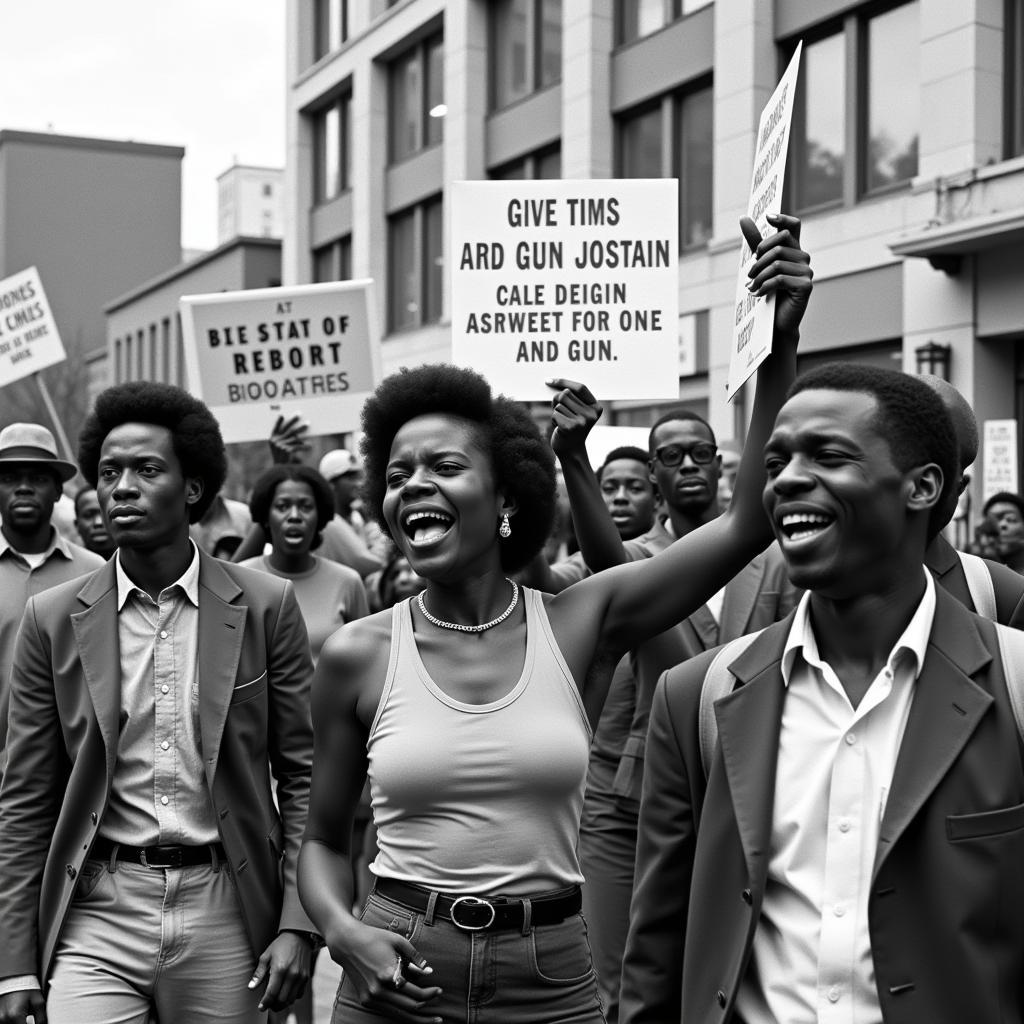 African American Civil Rights Movement Protests