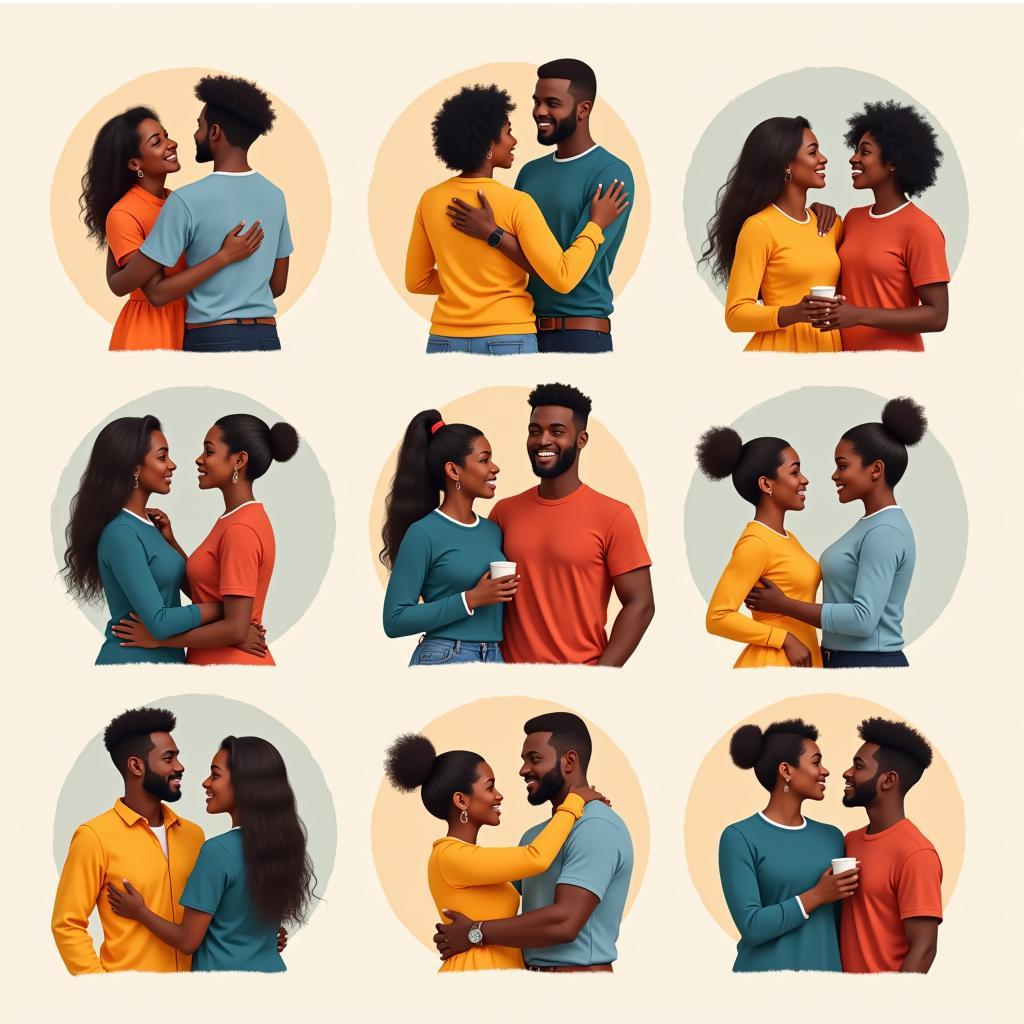 African American Couples Navigating Intimacy