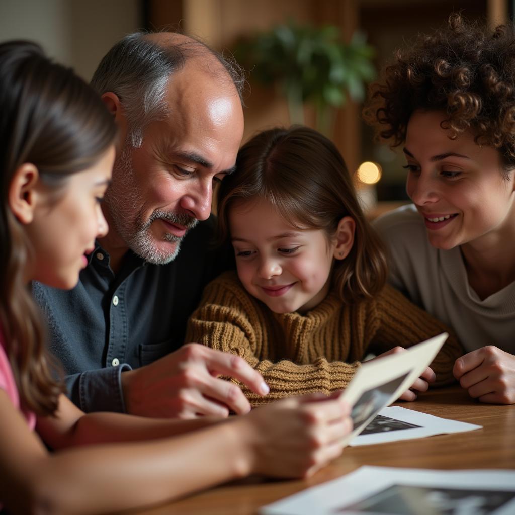 African American Family Sharing Stories