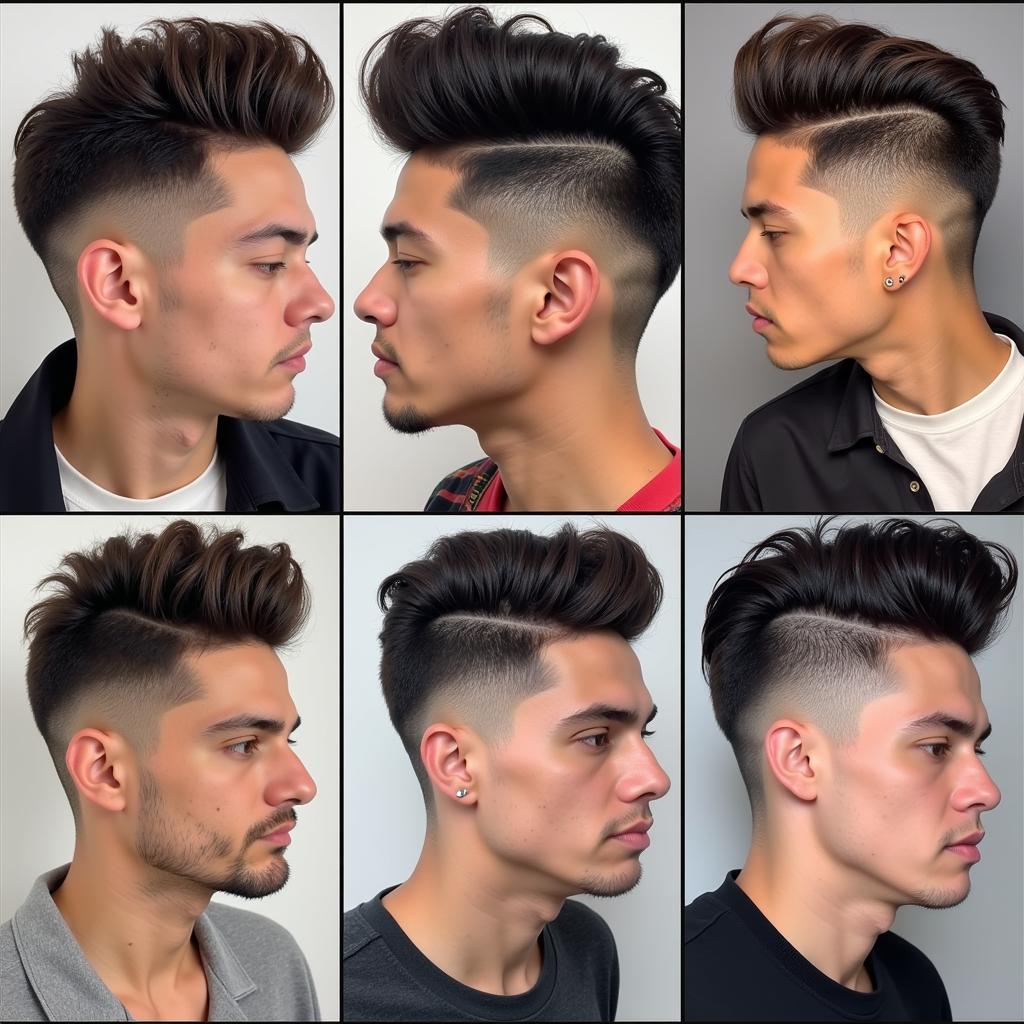 Men's 1980s Freeze Hairstyles