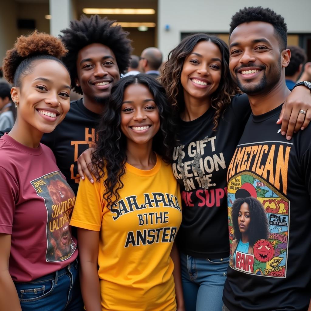 The Impact and Empowerment of African American Graphic Tees