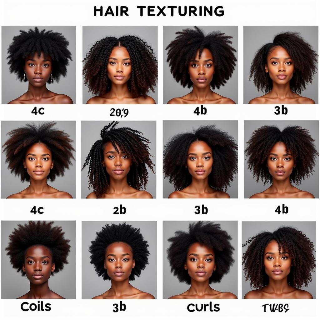 Different African American Hair Types and Textures