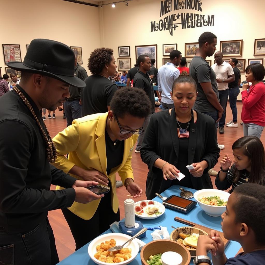 Community event at the African American Heritage Museum