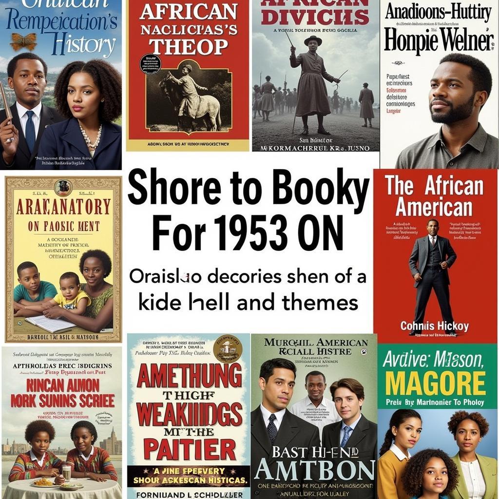 A collection of diverse PDF books covering various aspects of African American history, from slavery and the Civil Rights Movement to contemporary issues.