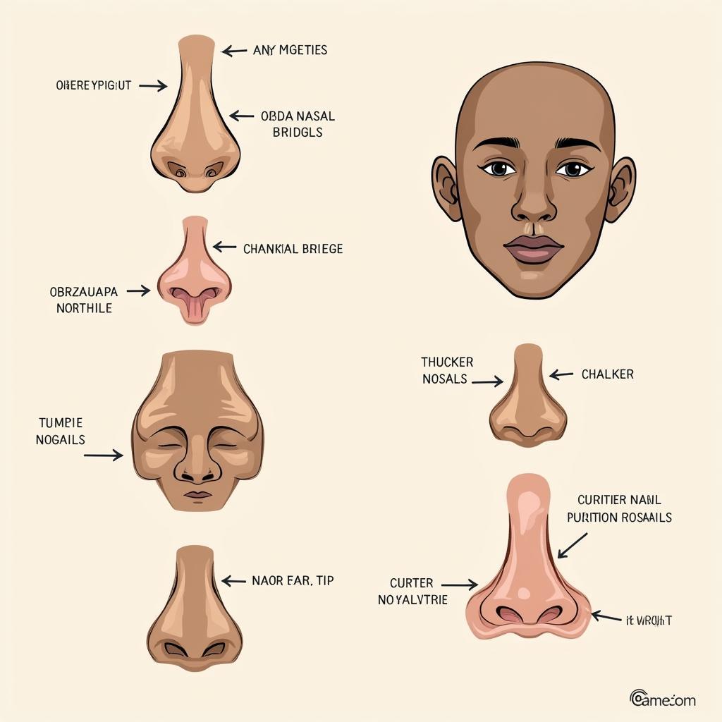 Variations in African American Nasal Anatomy