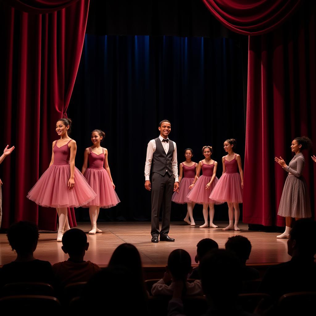 African American Nutcracker Finale Curtain Call