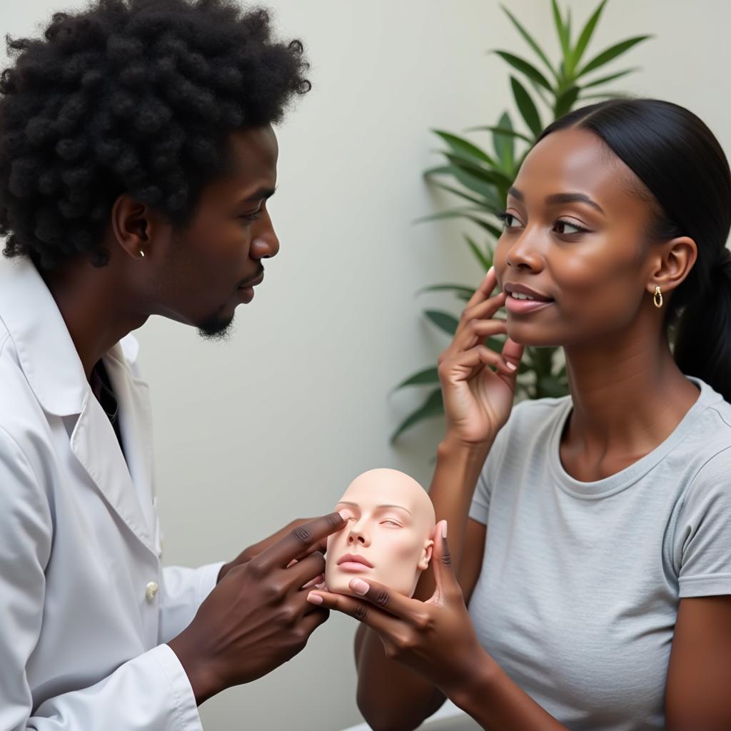 African American Rhinoplasty Consultation