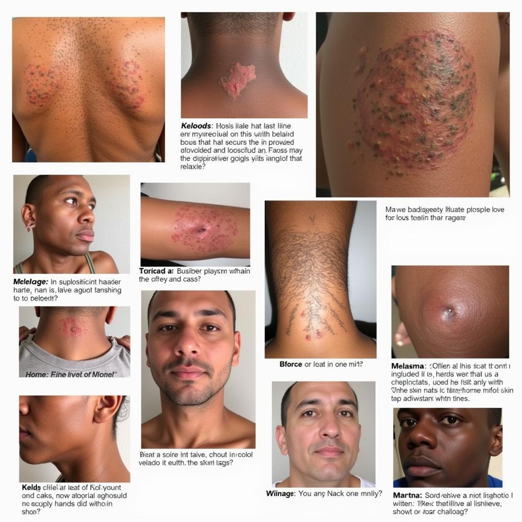 Various Skin Conditions Common in African Americans