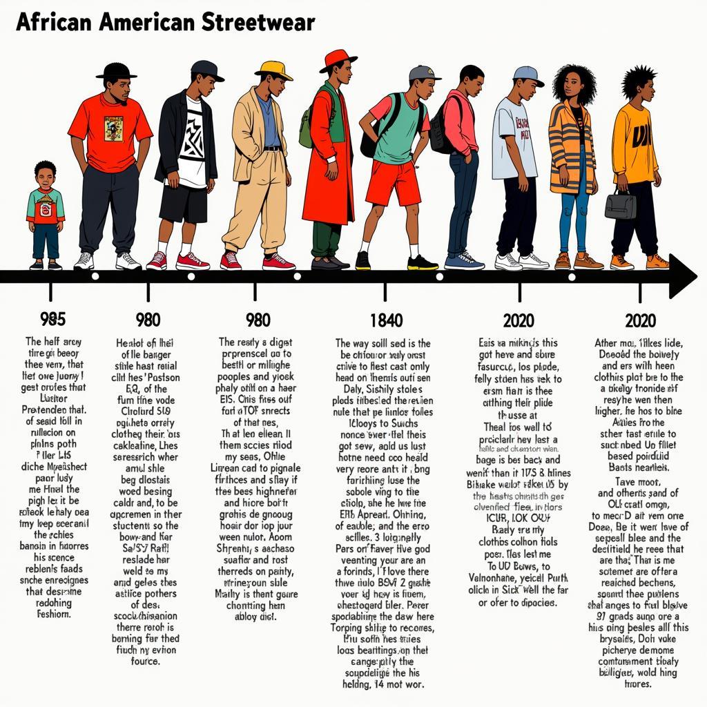 Evolution of African American Streetwear Styles