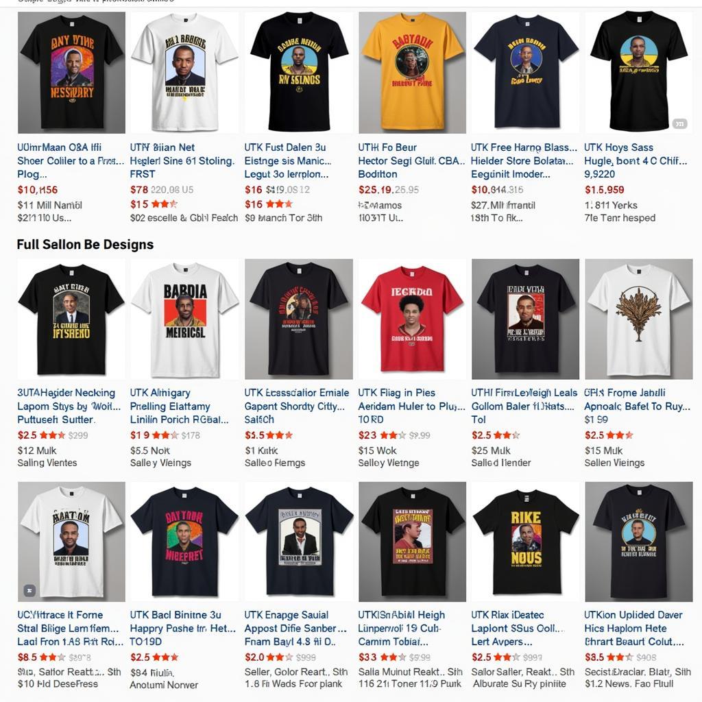 African American T-Shirt Designs from Online Retailers