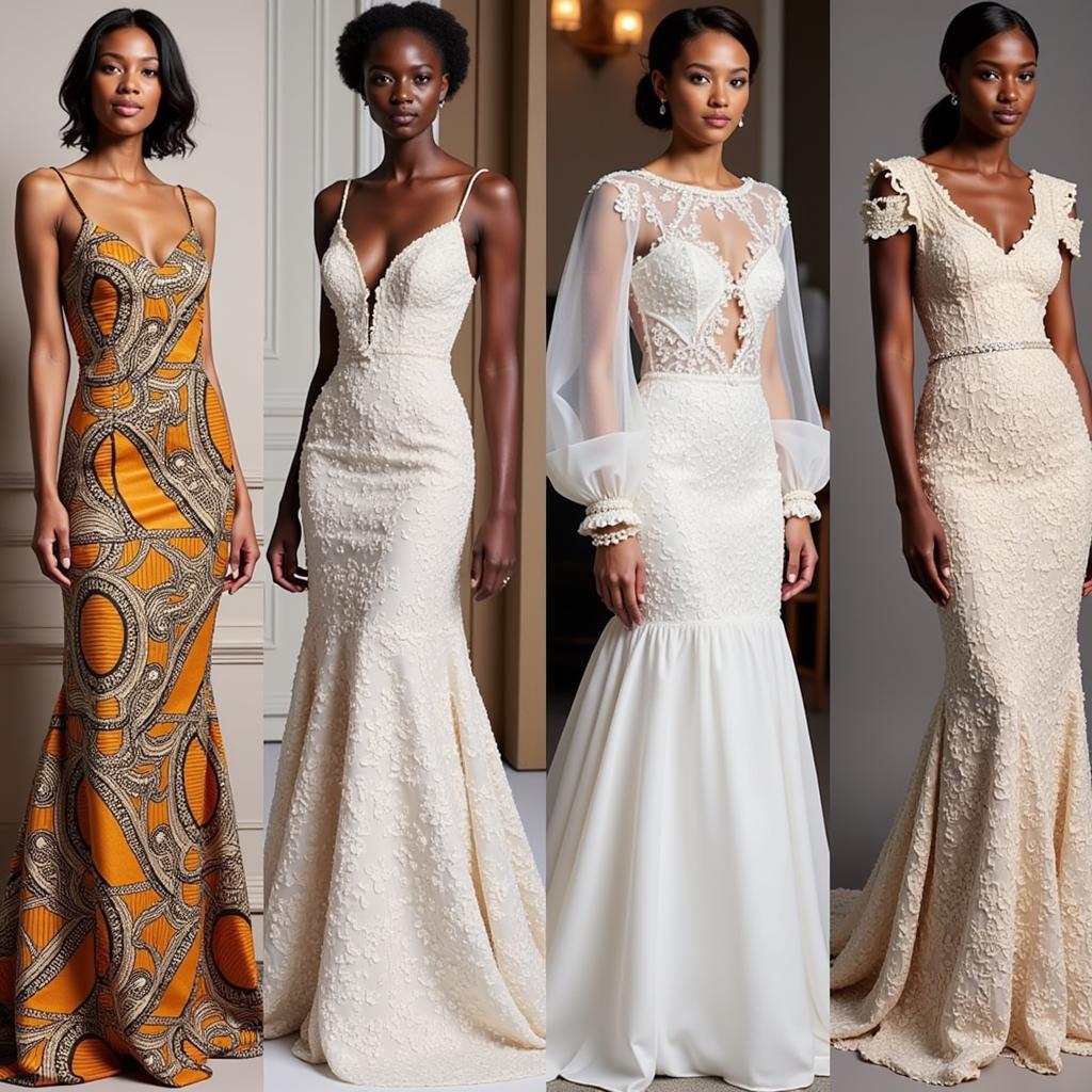 Blending Tradition and Modernity in African American Wedding Dresses