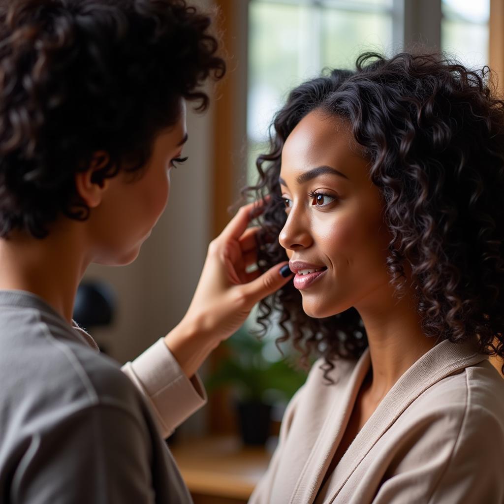 Hair consultation