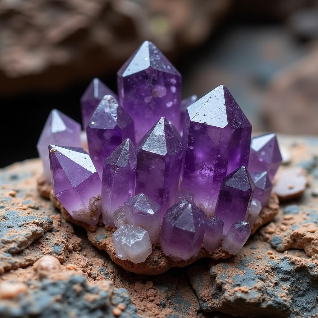 African Amethyst from Zambian Mines