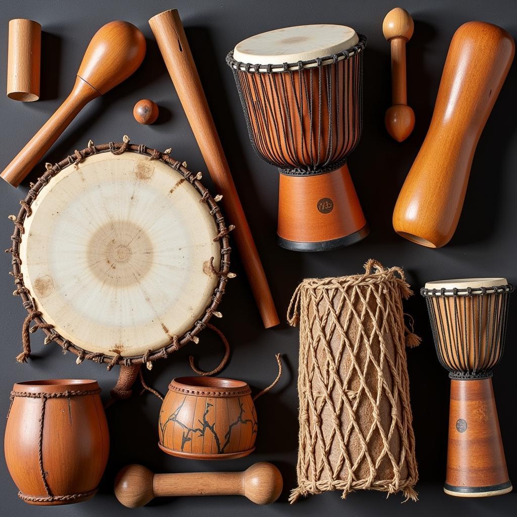 African Ancestor Music Instruments