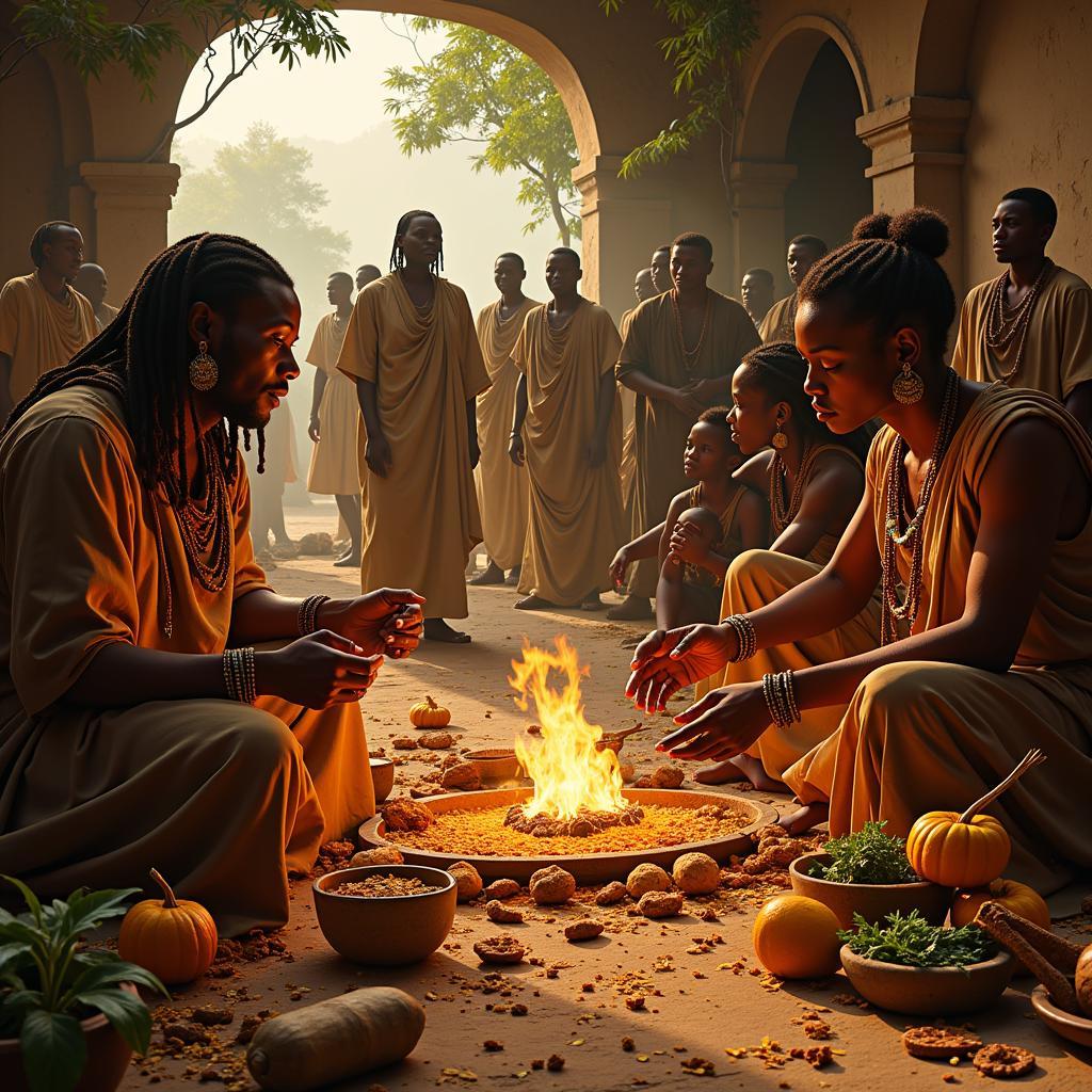 African Ancestor Veneration for Wealth and Prosperity