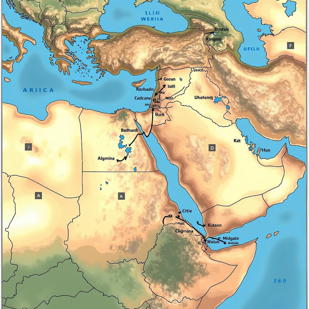 Ancient African and Arabian Trade Routes