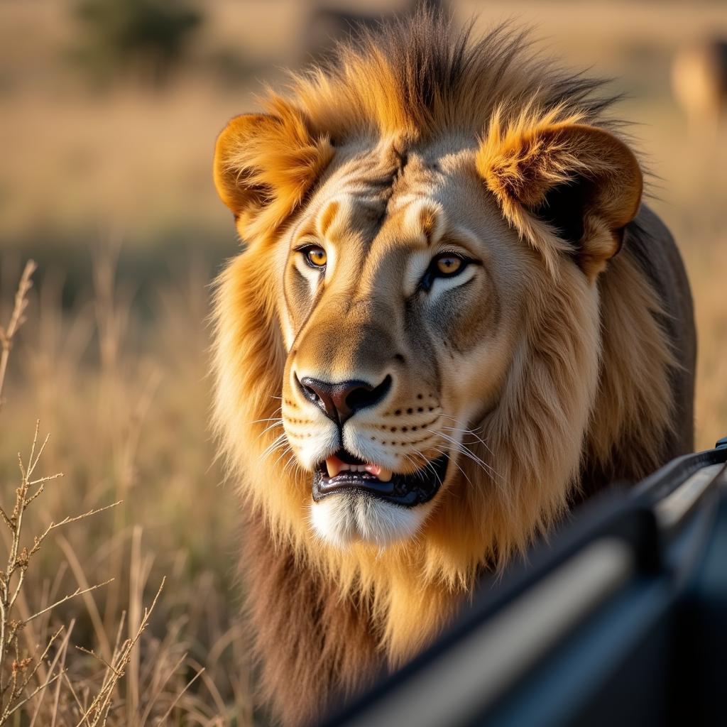 Wildlife Encounter at African Array Lodge