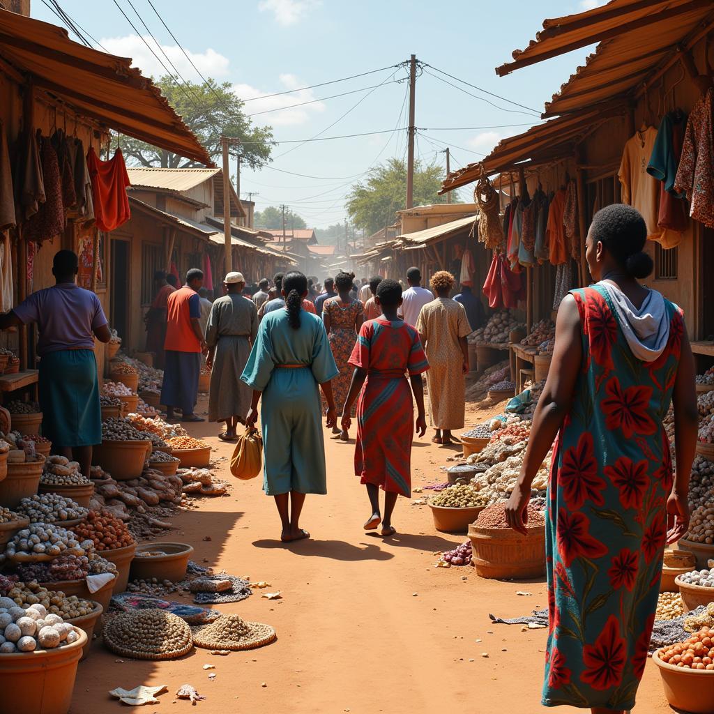 African Art and Crafts Market