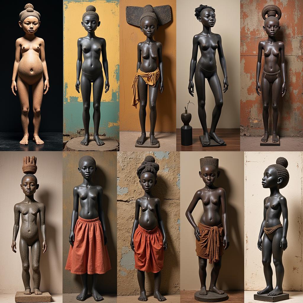 African Art Celebrating Diverse Body Types