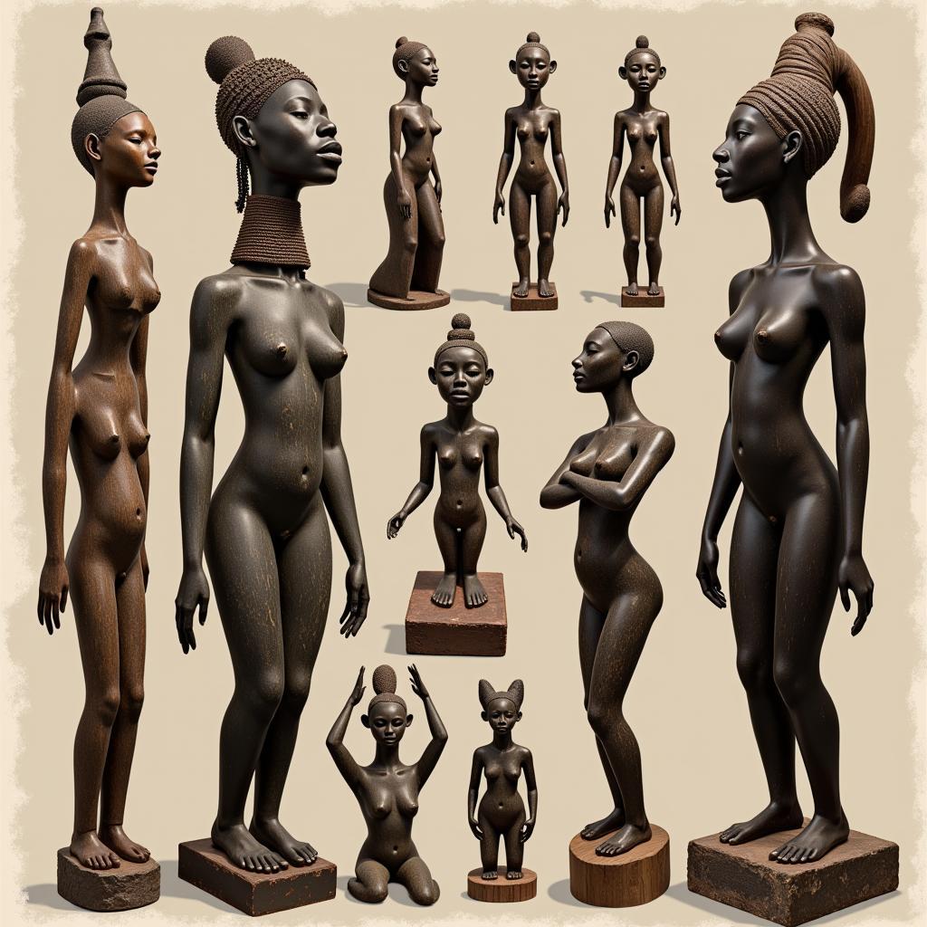 African Art Celebrating the Female Form