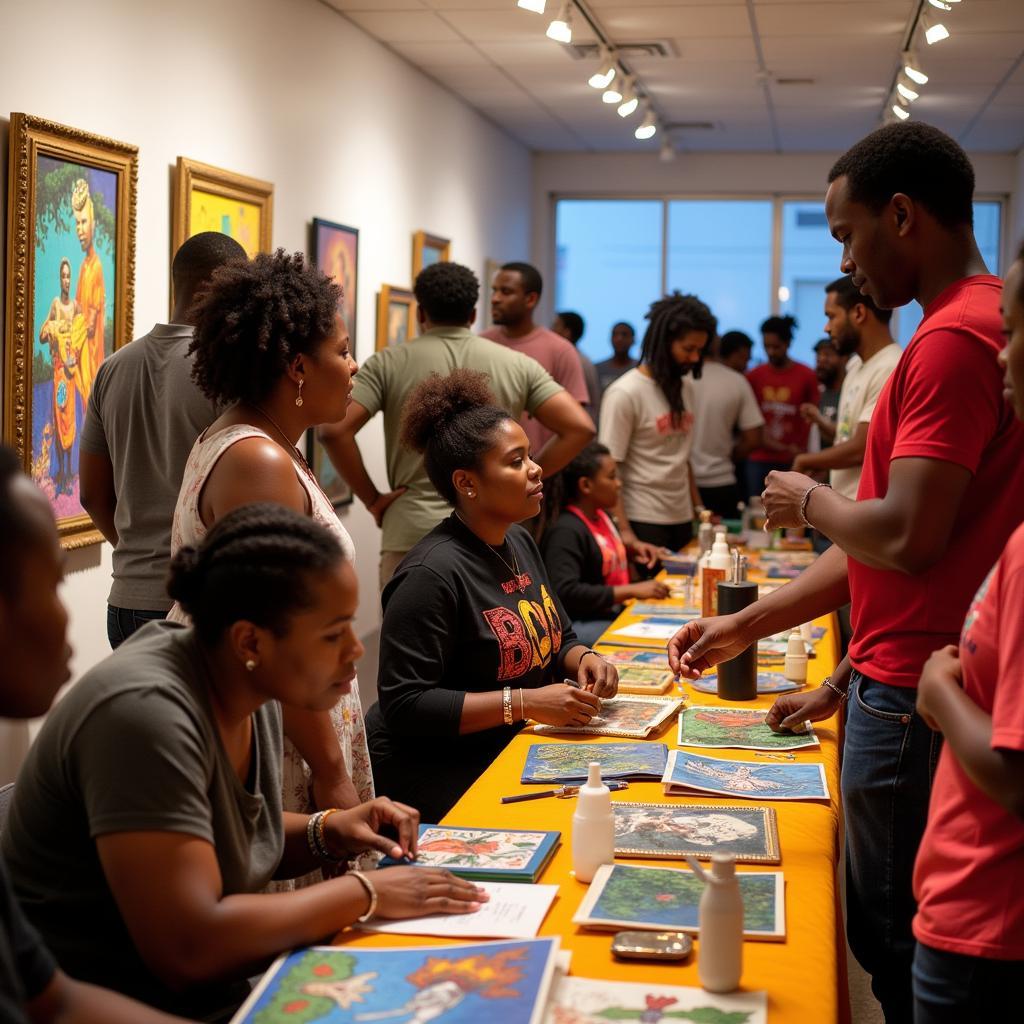 Community Engagement with African Art in Houston